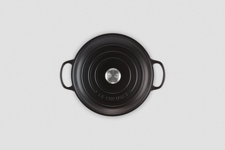 Le Creuset Tegame Basso Evolution in Ghisa Vetrificata 30 cm - Nero, 3.2 L
