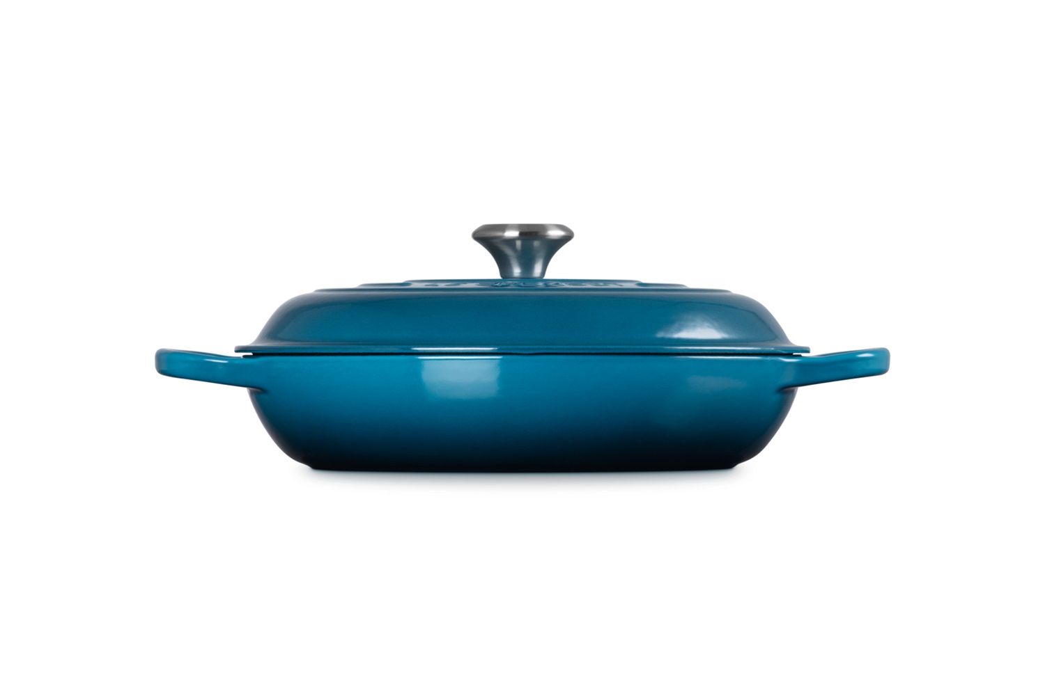 Le Creuset Tegame Basso Evolution in Ghisa Vetrificata 30 cm 3.2 L Deep Teal