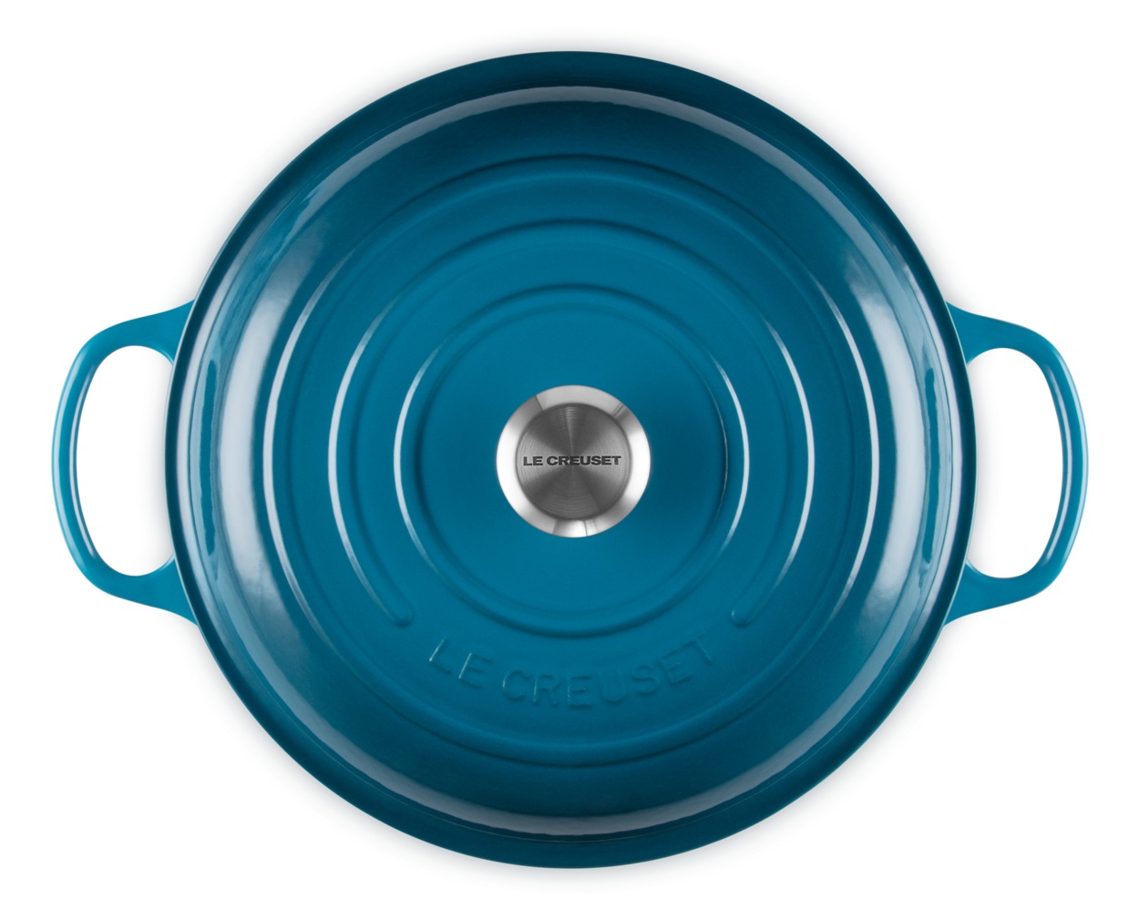 Le Creuset Tegame Basso Evolution in Ghisa Vetrificata 30 cm 3.2 L Deep Teal
