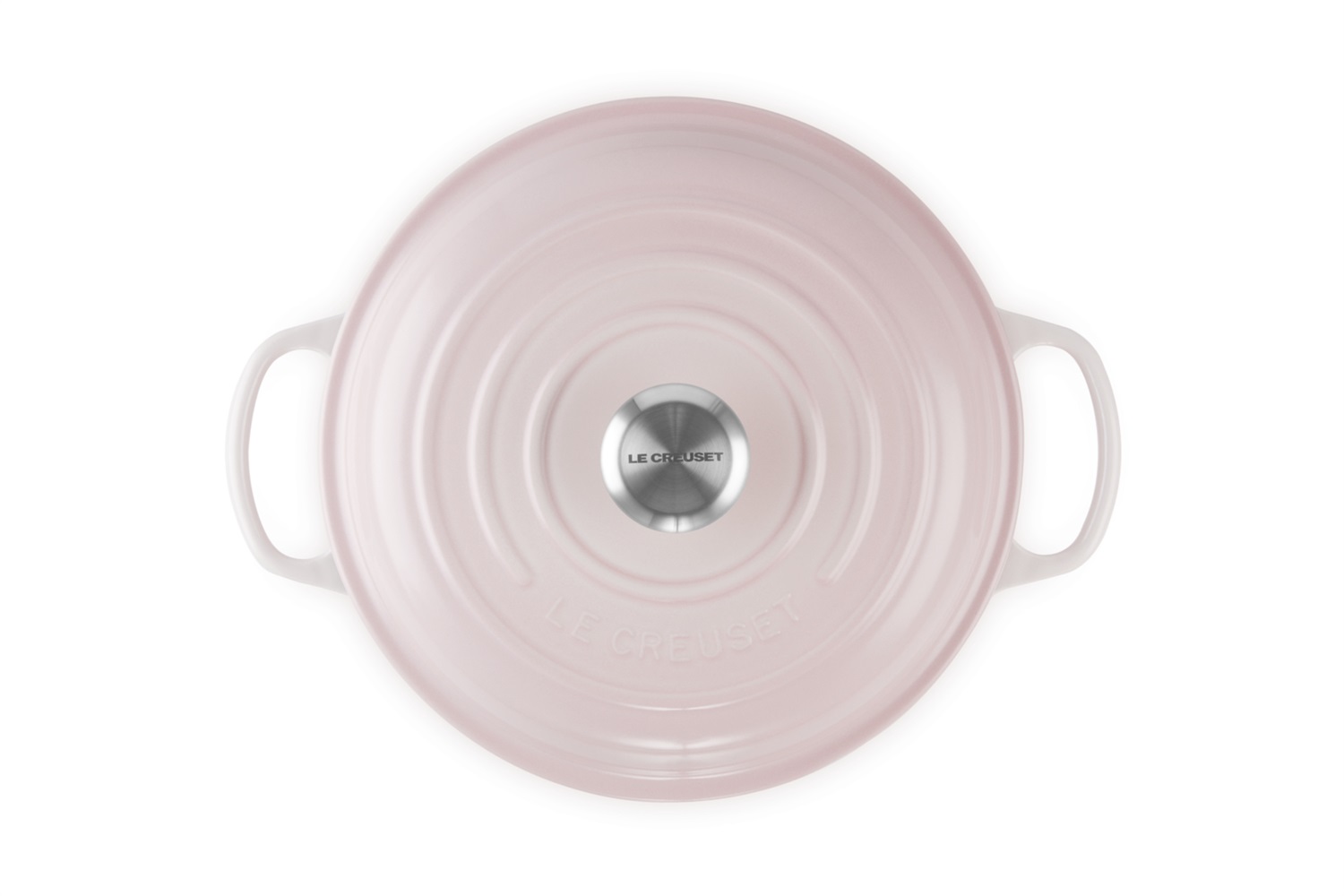 Le Creuset Tegame Basso Evolution in Ghisa Vetrificata 26 cm Shell Pink - Capacità 2,2 L