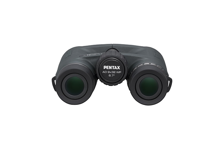 Pentax AD 9x32 WP Binocolo Impermeabile BaK-4 Porro Nero - Ingrandimento 9x, Diametro 3,2 cm, Struttura in gomma