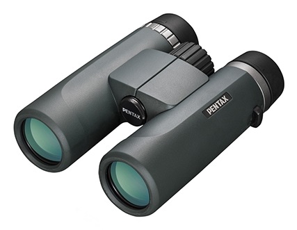 Pentax AD 10x36 WP Binocolo A Tetto Nero - Ingrandimento 10x, Diametro 3,6 cm, Resistente all'acqua