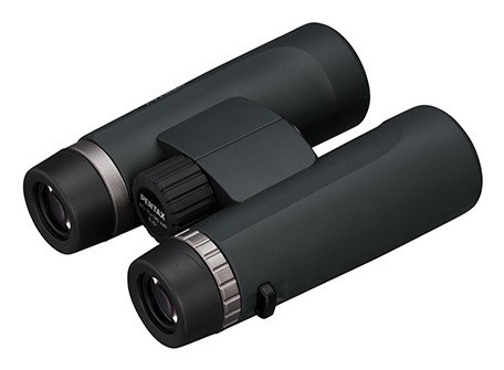Pentax AD 10x36 WP Binocolo A Tetto Nero - Ingrandimento 10x, Diametro 3,6 cm, Resistente all'acqua