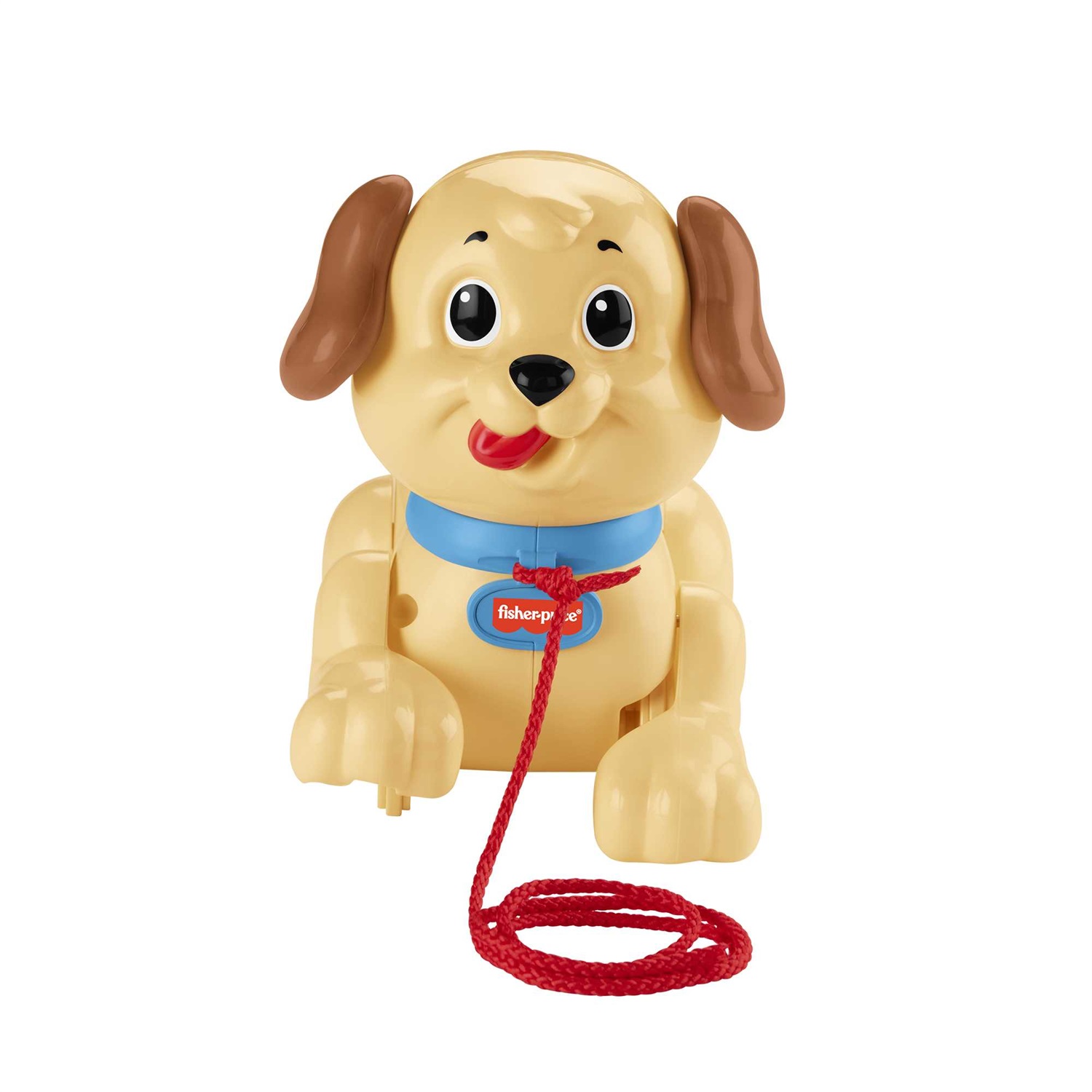 Fisher-Price H9447 Piccolo Snoopy - Cagnolino da Trainare per Bambini 12m con Funzioni Interattive