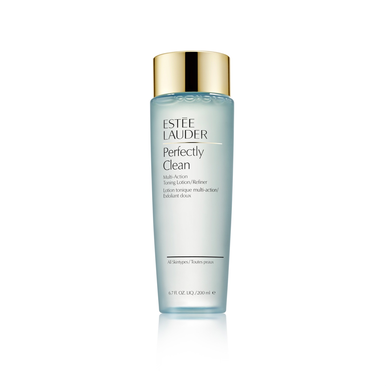 Estée Lauder Perfectly Clean Multi-Action Toning Lotion/Refiner 200 ml - Tonico ed Esfoliante Idratante per Tutti i Tipi di Pelle