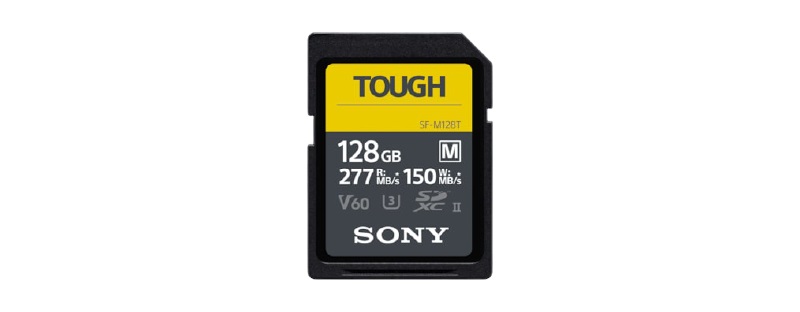 Sony SDXC 128 GB Serie M Tough UHS-II U3 V60 - Velocità fino a 277 MB/s, Resistente e Impermeabile