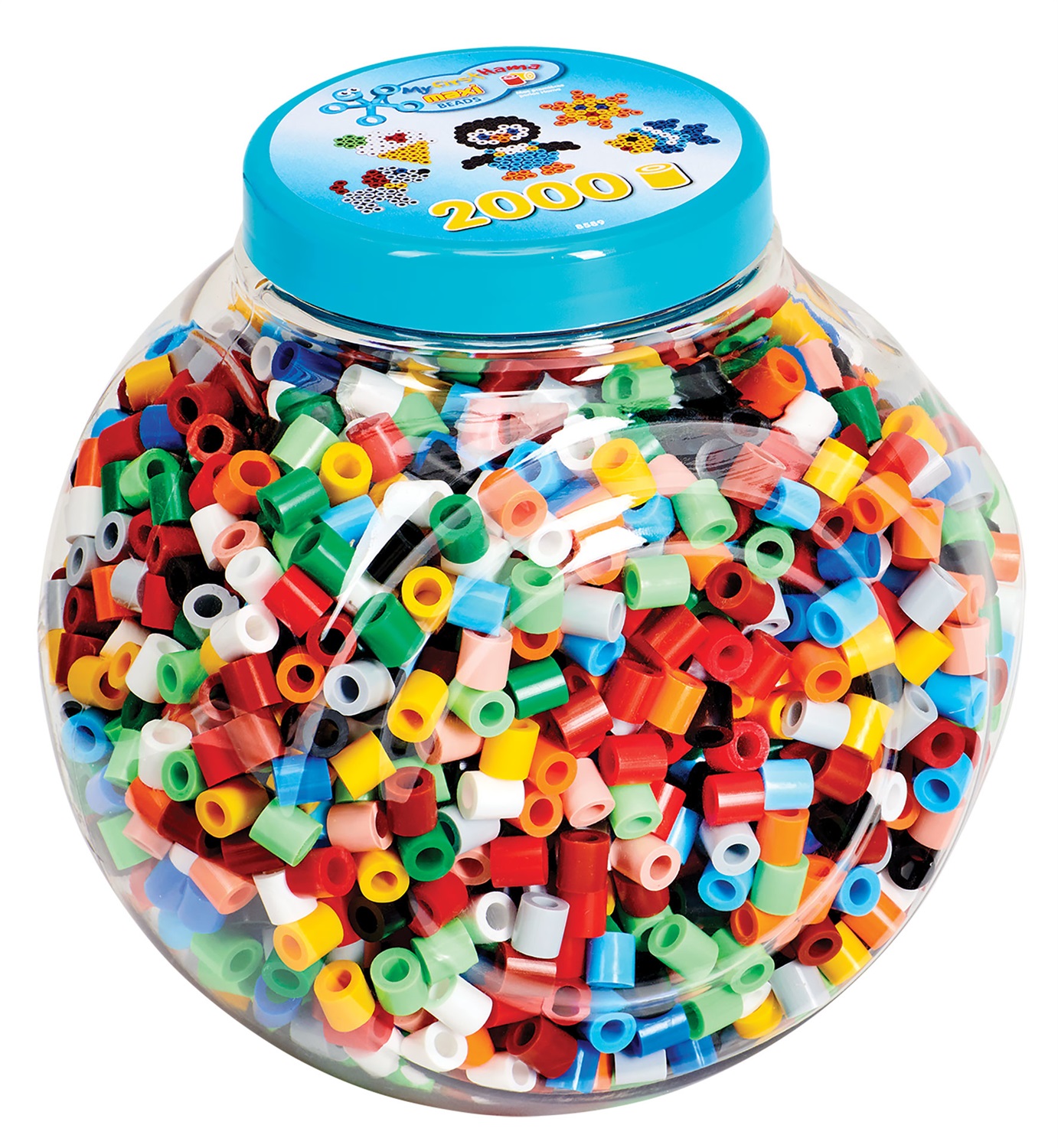 Hama Set di Perline Maxi Multicolore 2000 pz - Gioco Creativo per Bambini