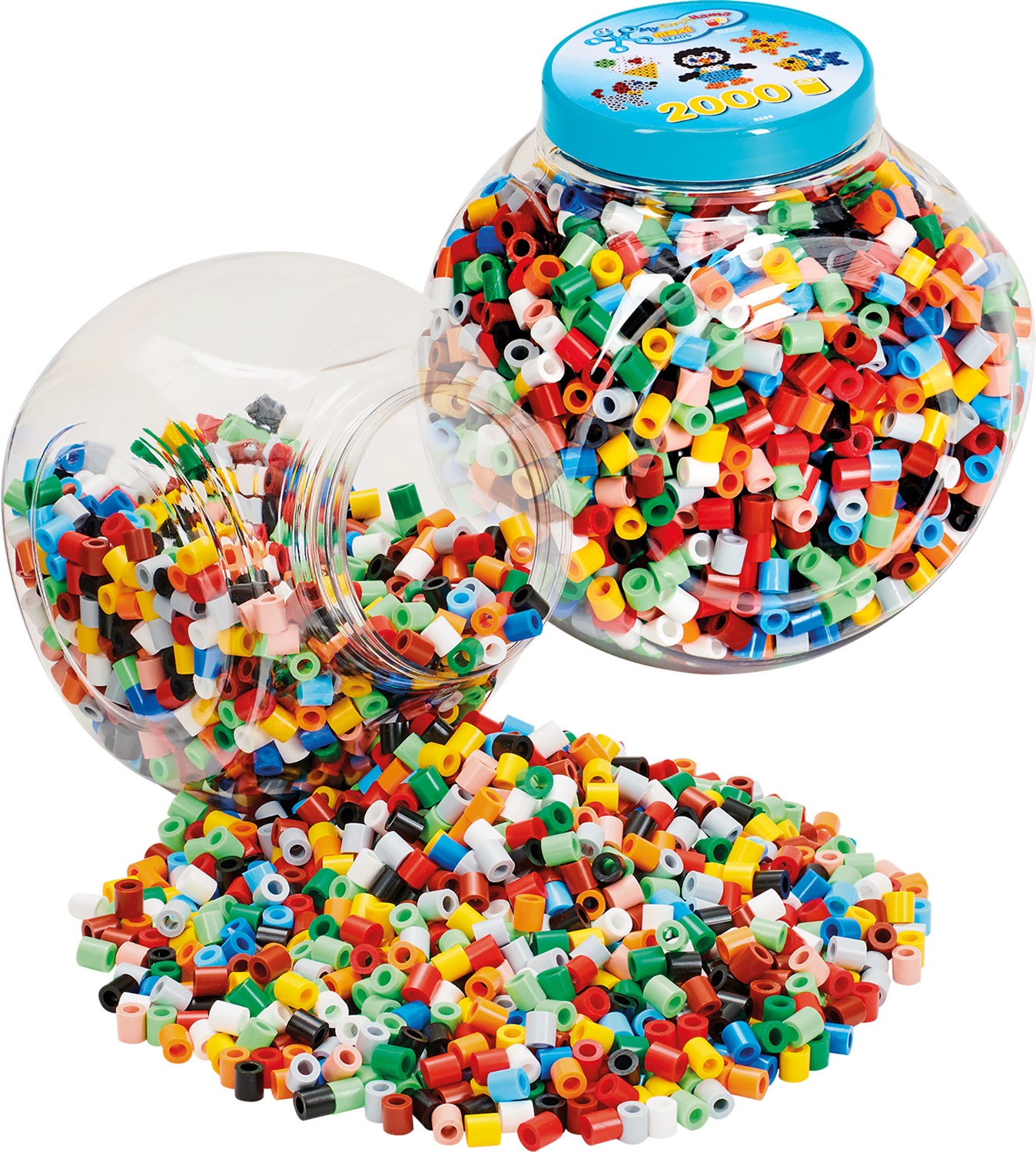 Hama Set di Perline Maxi Multicolore 2000 pz - Gioco Creativo per Bambini