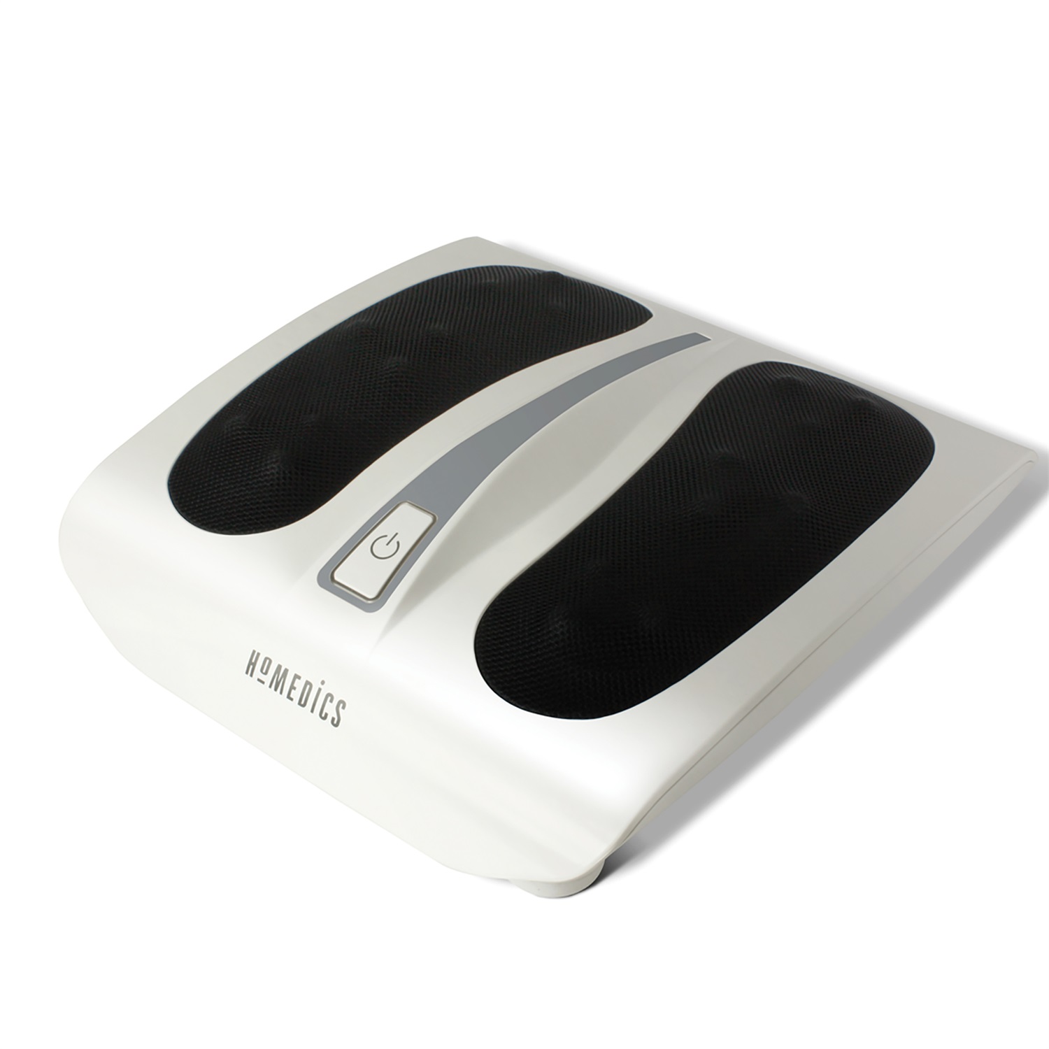 HoMedics FM-TS9-EU Massaggiatore Piedi Elettrico Shiatsu con Funzione Calore, 6 Testine Massaggianti e 18 Nodi Rotanti - Bianco