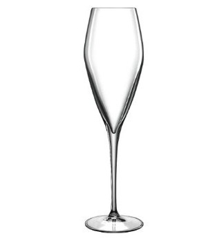 Bormioli Luigi Atelier Set Calici Flute in Vetro Cristallino da 27 cl - 6 Pezzi per Prosecco e Champagne