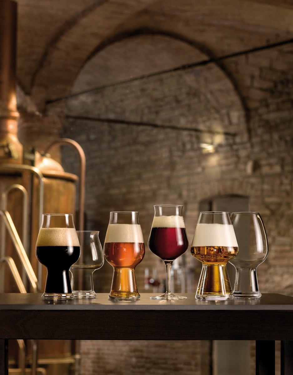 Bormioli Luigi Birrateque Seasonal Set 6 Bicchieri da Birra 75 cl in Vetro Cristallino - Ideali per Birre Stagionali