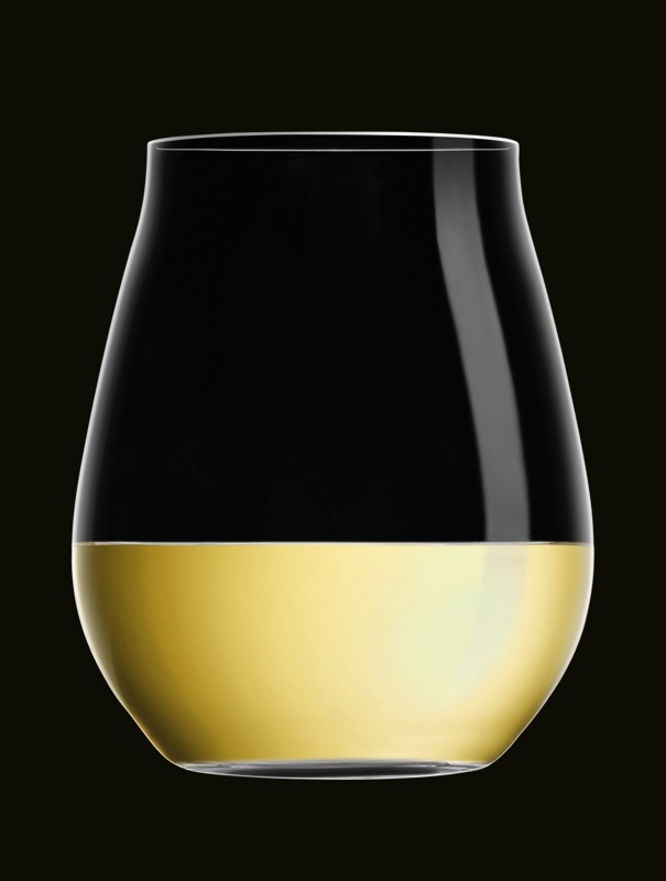 Bormioli Luigi Vinea Trebbiano Bicchiere Vino Bianco 43 cl - Set 6 Pezzi Stemless in Vetro