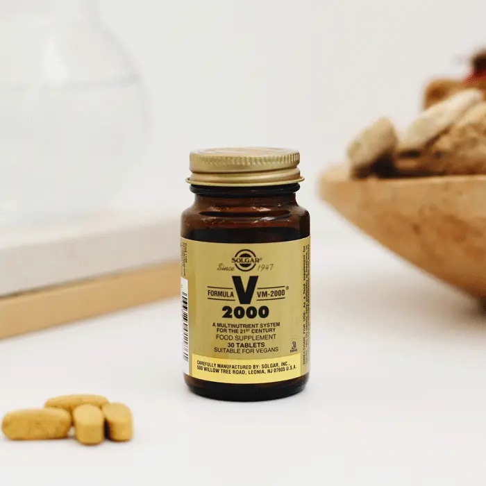 Solgar VM-2000 Supplement - Integratore Multivitaminico con Minerali Chelati, 60 Tavolette