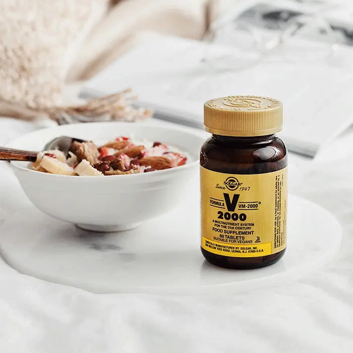 Solgar VM-2000 Supplement - Integratore Multivitaminico con Minerali Chelati, 60 Tavolette