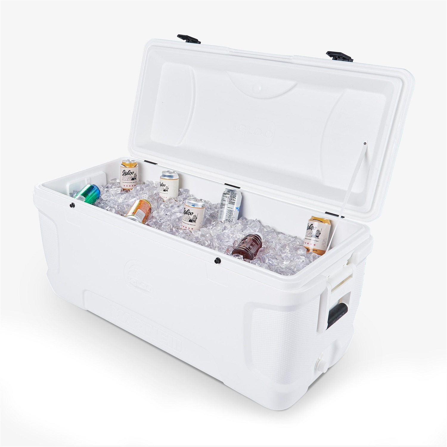 Igloo Marine Contour 150 Frigorifero Portatile Rigido da 141 Litri Bianco con Isolamento Ultratherm e Protezione UV