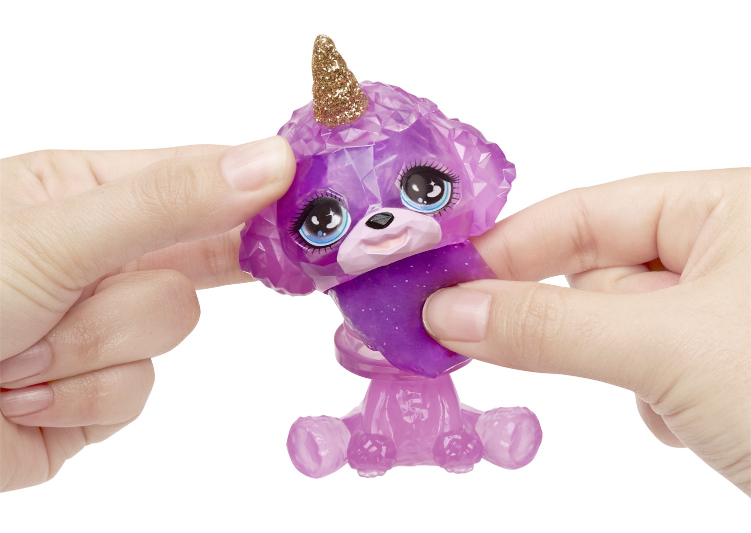 Rainbow High Classic Rainbow Fashion Doll Violet - Bambola Viola da 28 cm con Slime Scintillante, Animale Magico e Accessori Moda