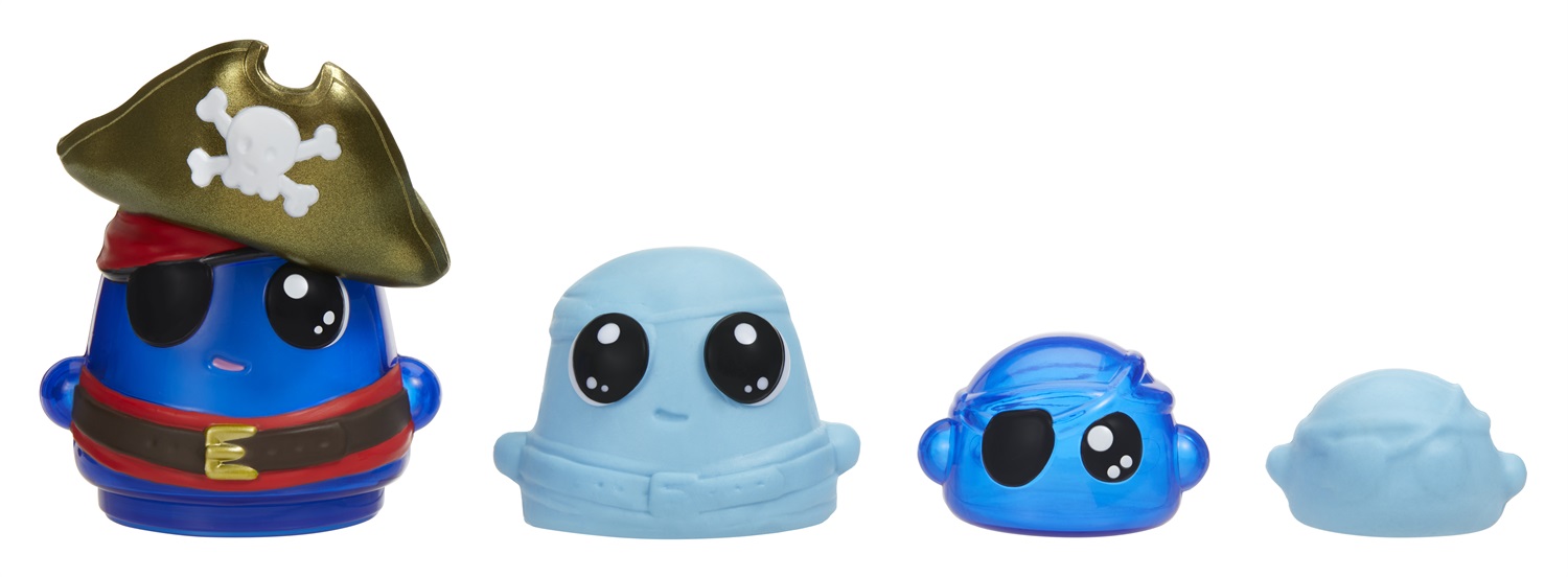 MGA Entertainment DohKins Pirate Ship Playset - Impasto Non Asciutto, Senza Glutine, per Bambini e Collezionisti, Età 3