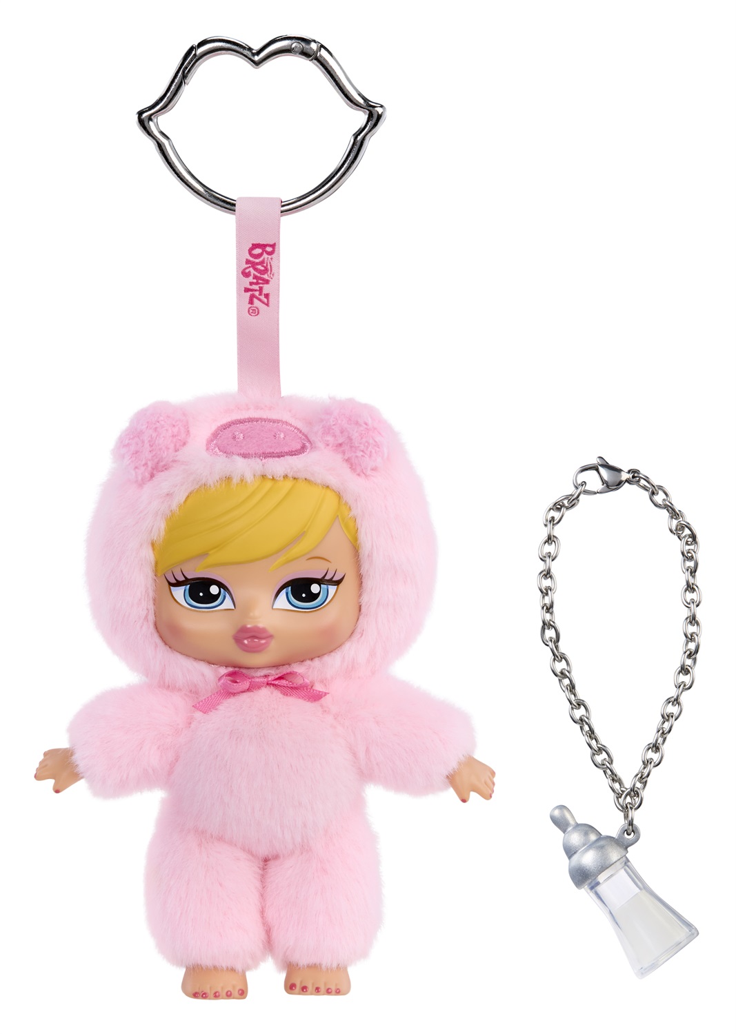 MGA ENTERTAINMENT Bratz Bratziez Iconz - Bambola Peluche da Collezione con Charm e Accessori, Scatola Misteriosa