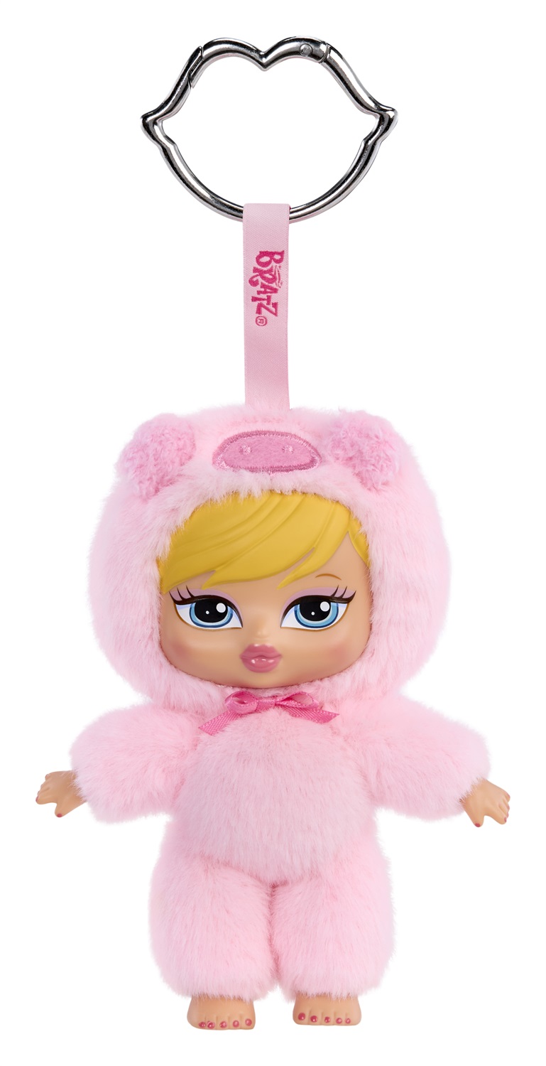 MGA ENTERTAINMENT Bratz Bratziez Iconz - Bambola Peluche da Collezione con Charm e Accessori, Scatola Misteriosa