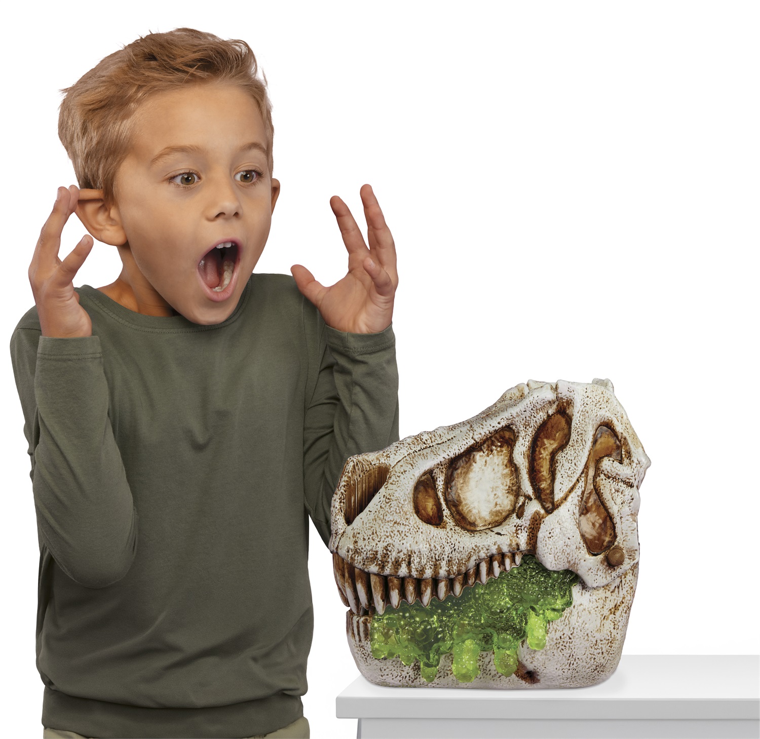 MGA Entertainment GrossMos Flying Dino Verde - Giocattolo Interattivo Dinosauro per Bambini oltre 6 Anni