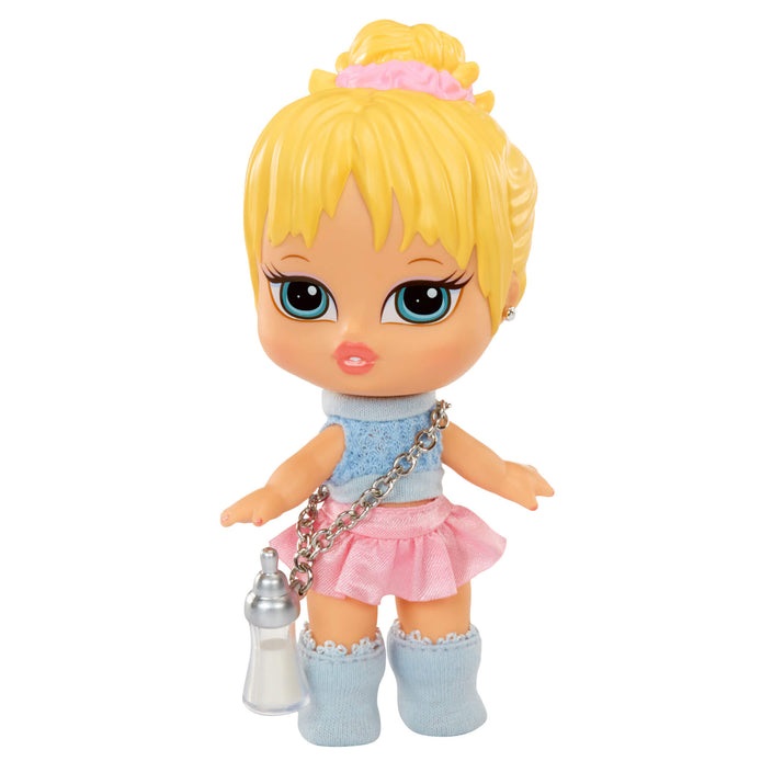 MGA Entertainment - Bratz Babyz Cloe Bambola da Collezione con Abbigliamento alla Moda e Collana Portachiavi