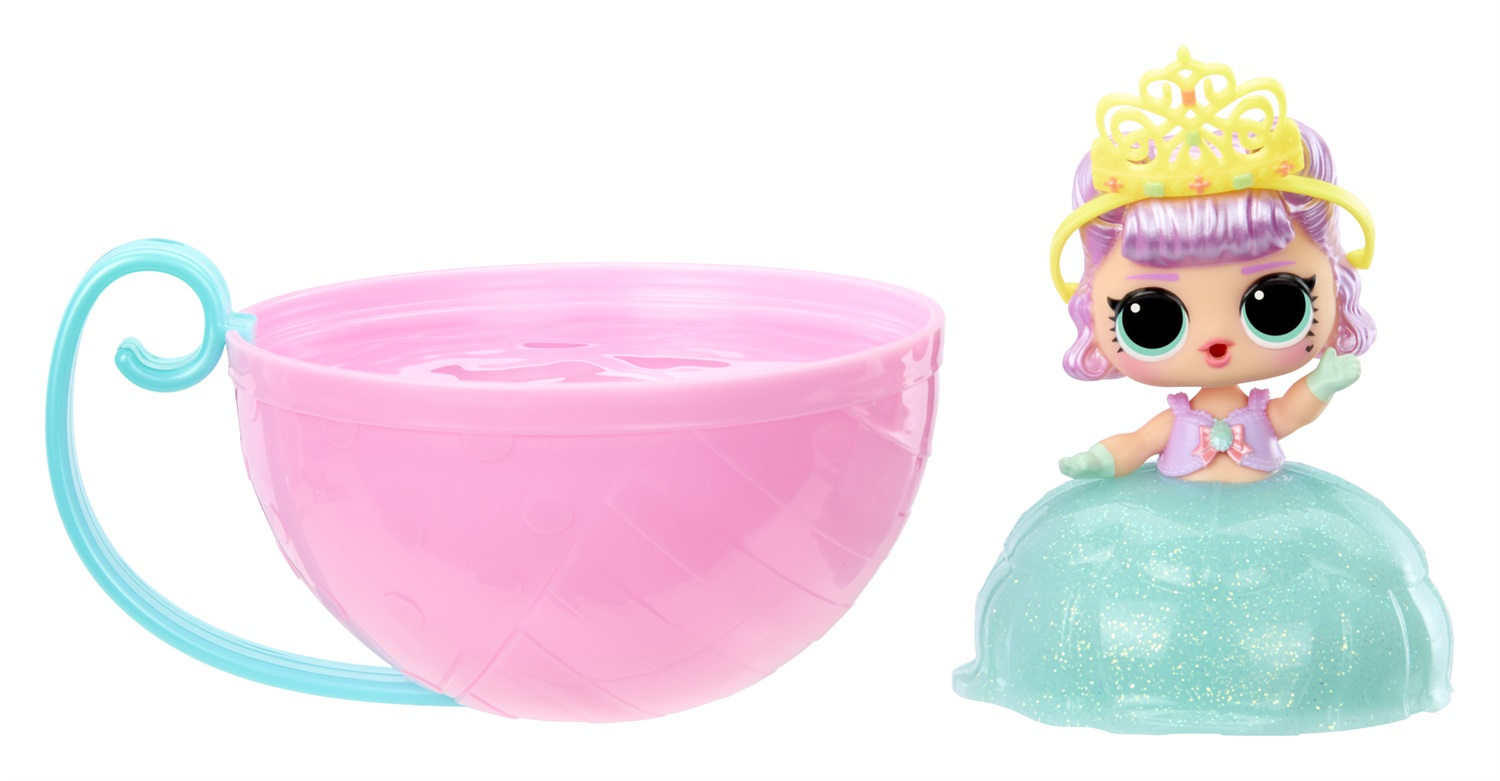L.O.L. Surprise! Princess Tots - Bambola con Confezione Cieca e 2 Colori per Creare Abiti da Principessa