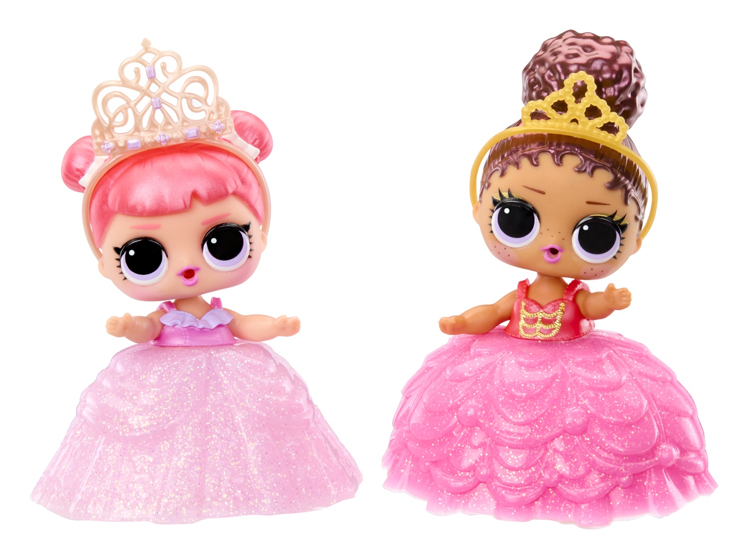 L.O.L. Surprise! Princess Tots - Bambola con Confezione Cieca e 2 Colori per Creare Abiti da Principessa