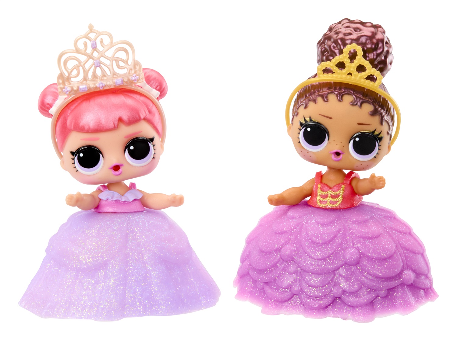 L.O.L. Surprise! Princess Tots - Bambola con Confezione Cieca e 2 Colori per Creare Abiti da Principessa