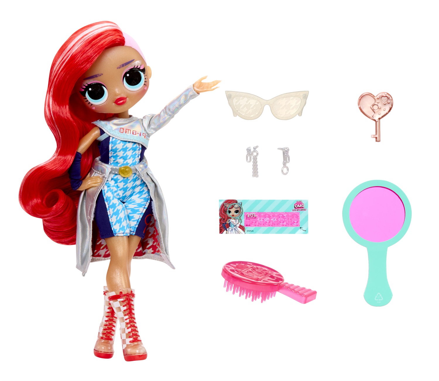 MGA Entertainment LOL Surprise Eye Spy Color Change - Bambola Fashion 28cm con Unboxing Interattivo
