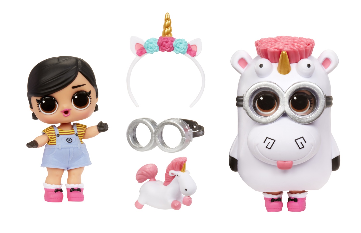 L.O.L. Surprise! Loves Minions Tots - Bambola con Vestiti e Accessori, Palla Ispirata ai Minion, Colleziona tutte le 6 Bambole