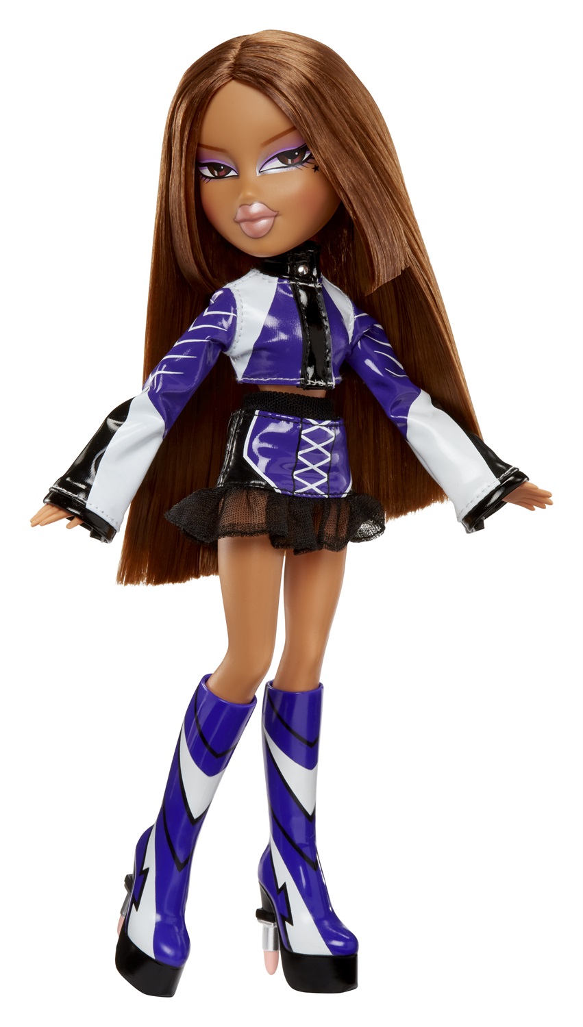 Bratz Scorchin' Yasmin - Bambola Fashion con Abiti e Accessori Ispirati alle Moto