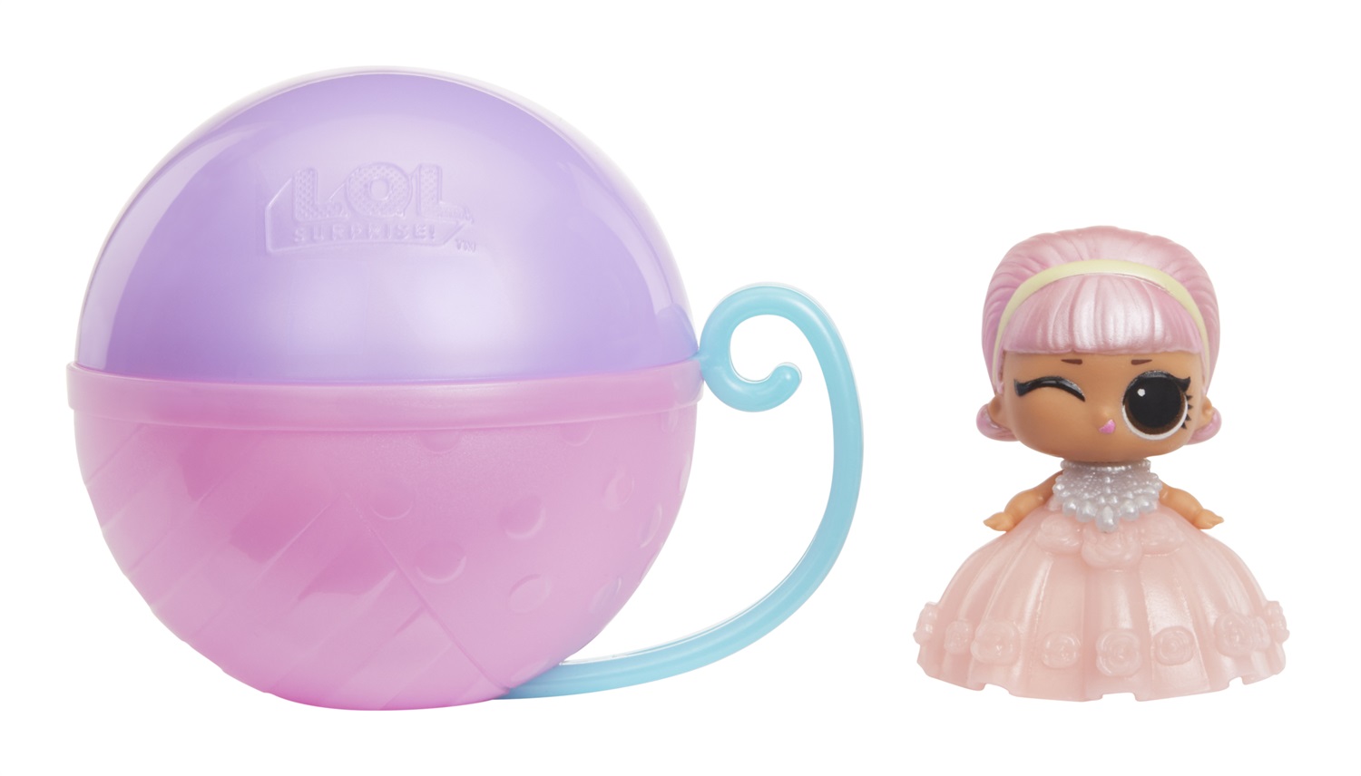 L.O.L. Surprise! Princess Baby Sisters - Bambola con Confezione Cieca e Funzione Cambio Colore