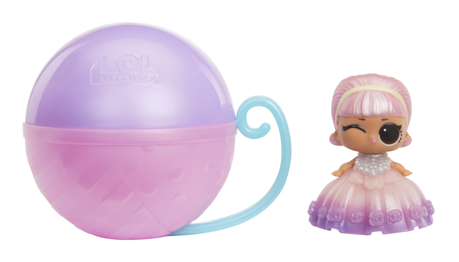 L.O.L. Surprise! Princess Baby Sisters - Bambola con Confezione Cieca e Funzione Cambio Colore