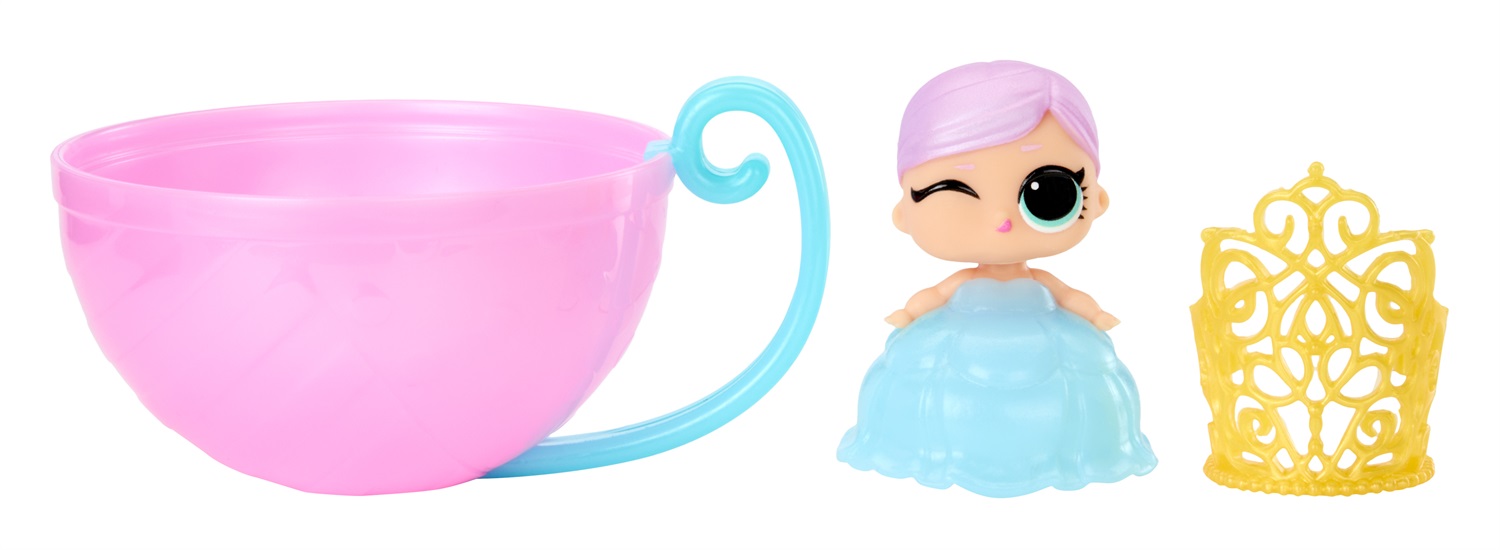 L.O.L. Surprise! Princess Baby Sisters - Bambola con Confezione Cieca e Funzione Cambio Colore