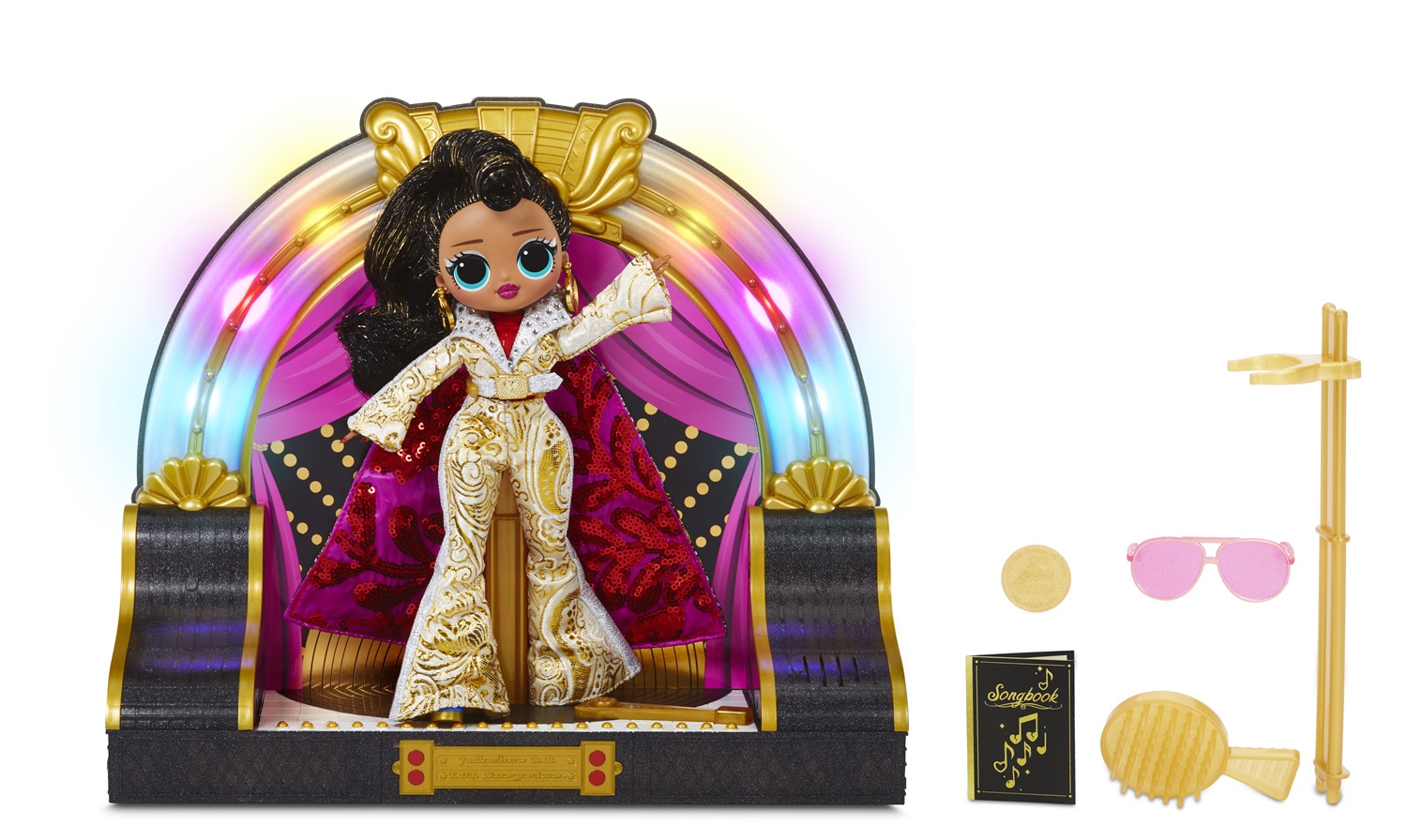 L.O.L. Surprise! OMG Remix Jukebox B.B. - Bambola da Collezione con Musica e Accessori - Edizione 2020