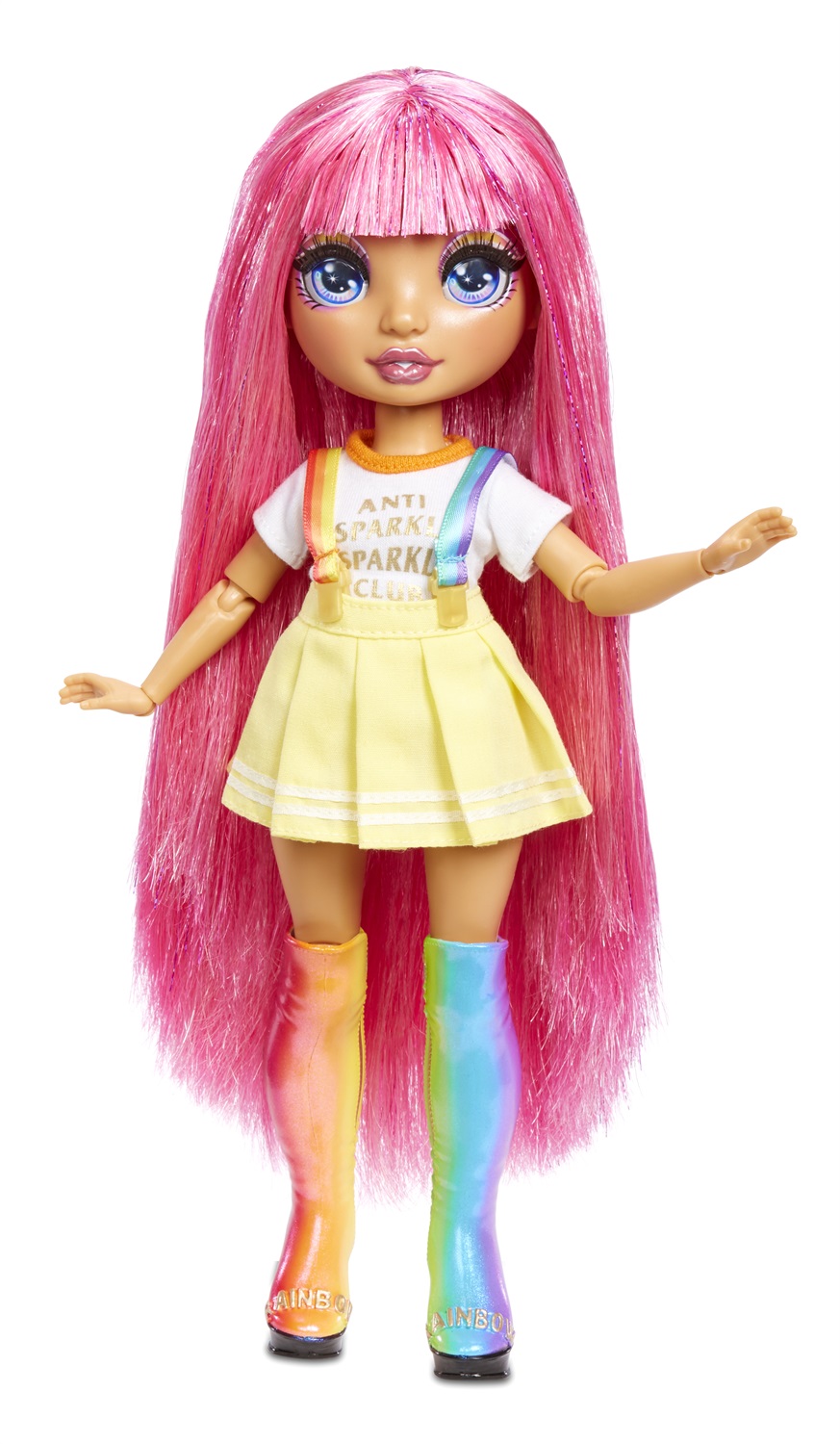 MGA Rainbow High Fashion Studio - Bambola Esclusiva Avery con Vestiti, Accessori & 2 Parrucche - Crea oltre 300 Look