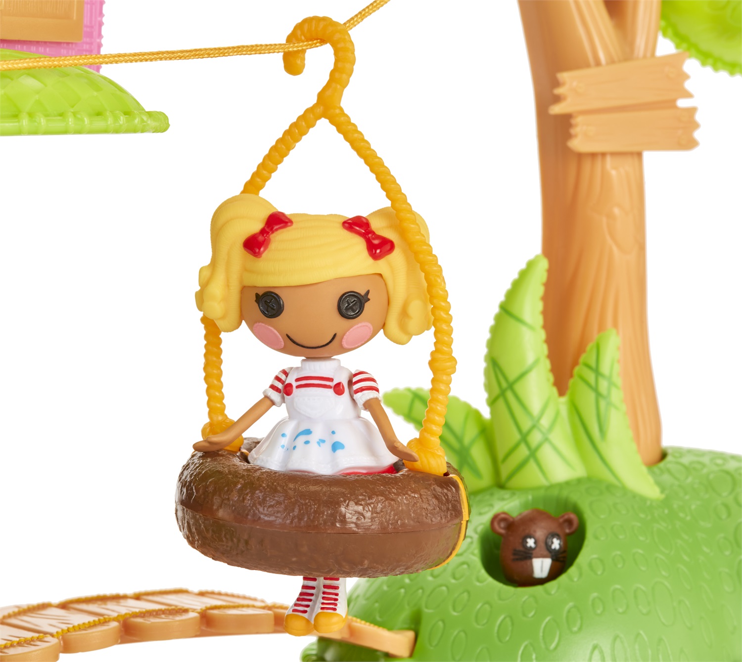 MGA Entertainment Mini Lalaloopsy Treehouse Playset - Casetta sull'albero con Bambole e Accessori