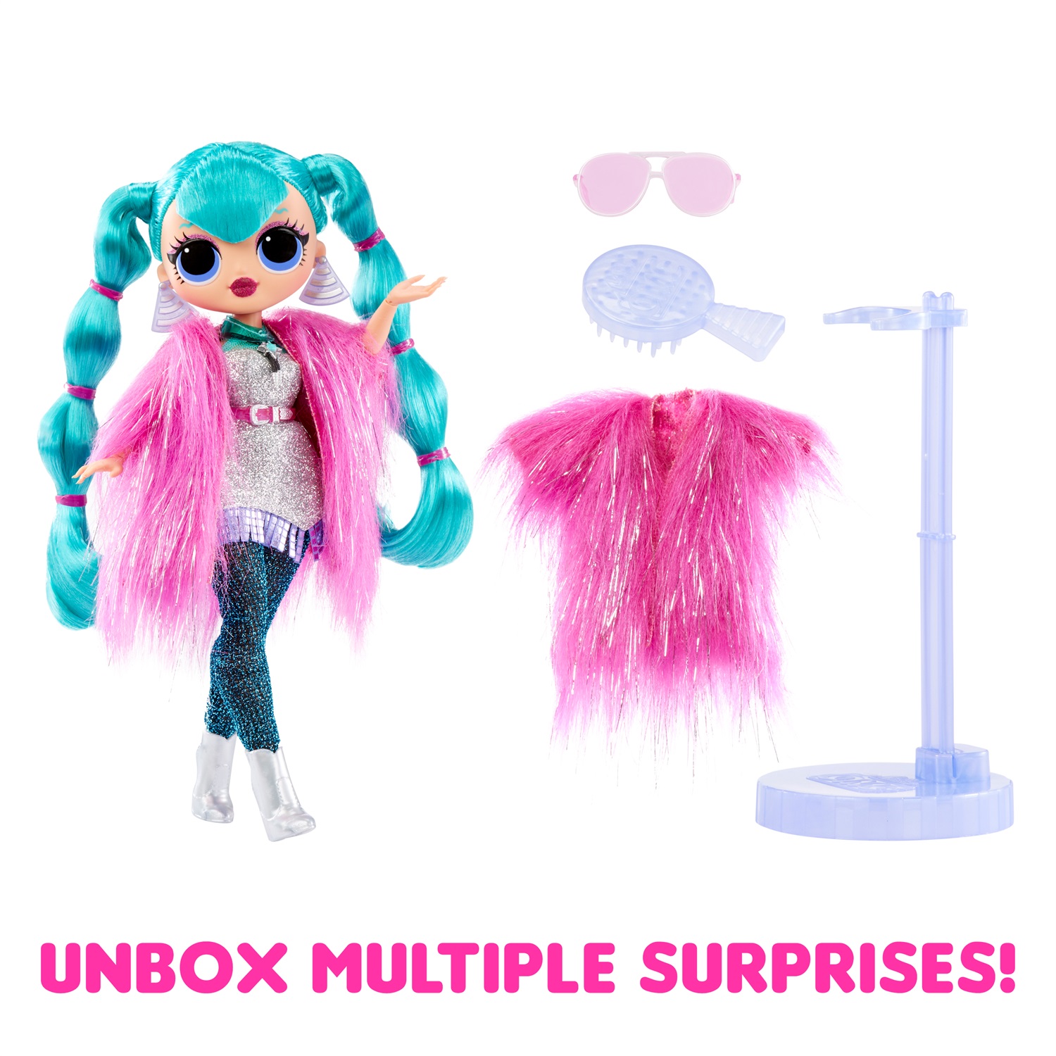 MGA Cosmic Nova - Fashion Doll O.M.G. con Sorprese e Accessori, Età 4