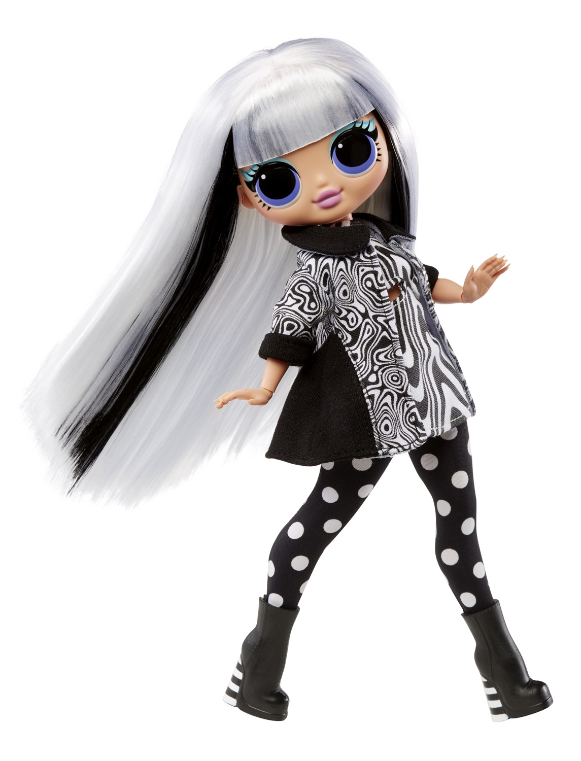 L.O.L. Surprise! O.M.G. Fashion Doll Groovy Babe - Serie S3 con Accessori e Confezione Finestrata, Età 4