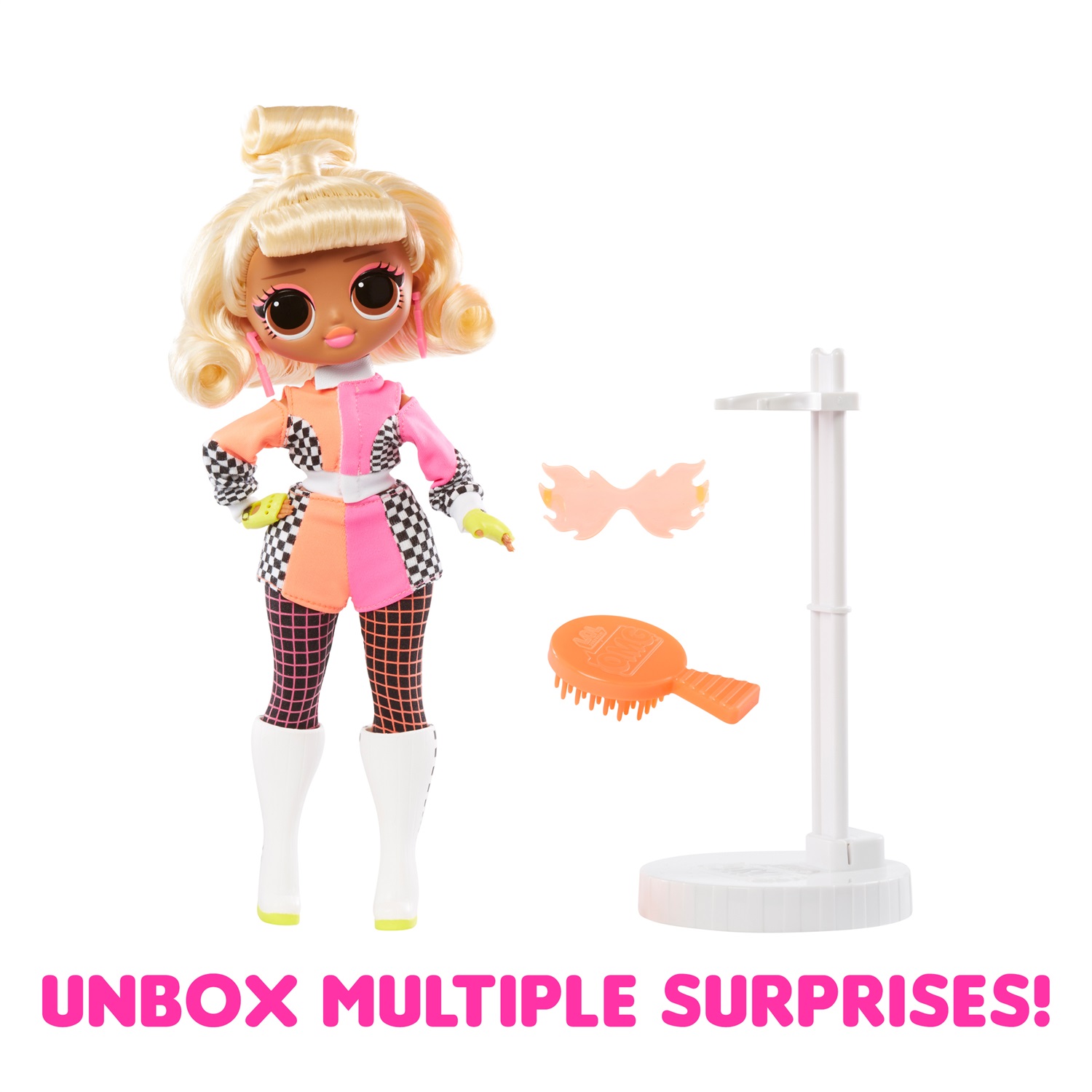 L.O.L. Surprise! OMG Fashion Doll - SPEEDSTER con Accessori e Sorprese - Età: 4