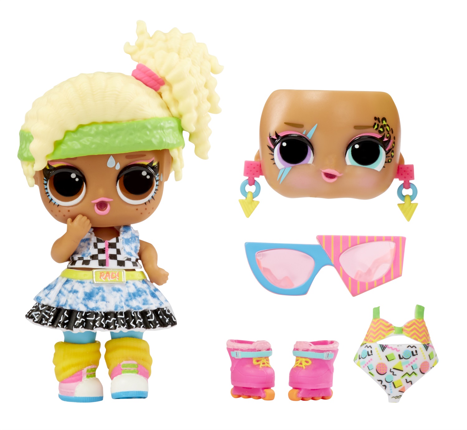 L.O.L. Surprise! Surprise Swap Tots - Bambola da Collezione con 2 Look e Sorprese d'Acqua - Età 3 Anni