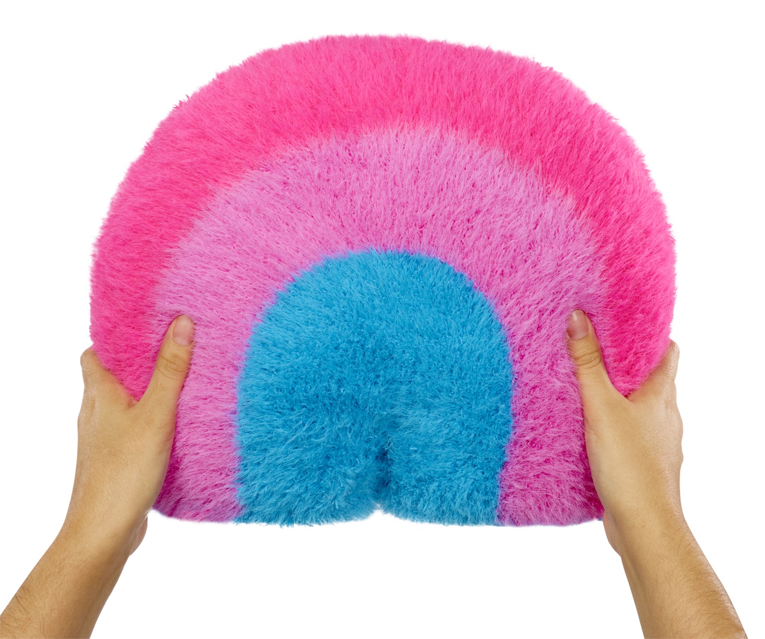 MGA Entertainment Fluffie Stuffiez Large Plush - Rainbow con Effetto Sorpresa e Elemento Fidget