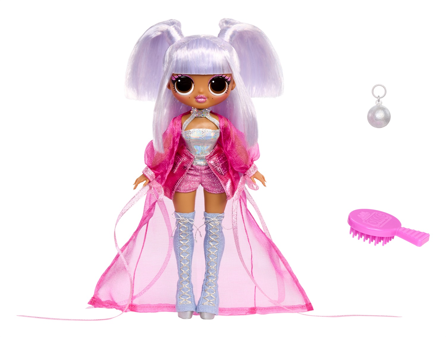 L.O.L. Surprise! OMG Doll Kitty K - Bambola Fashion con Abiti e Accessori Eleganti