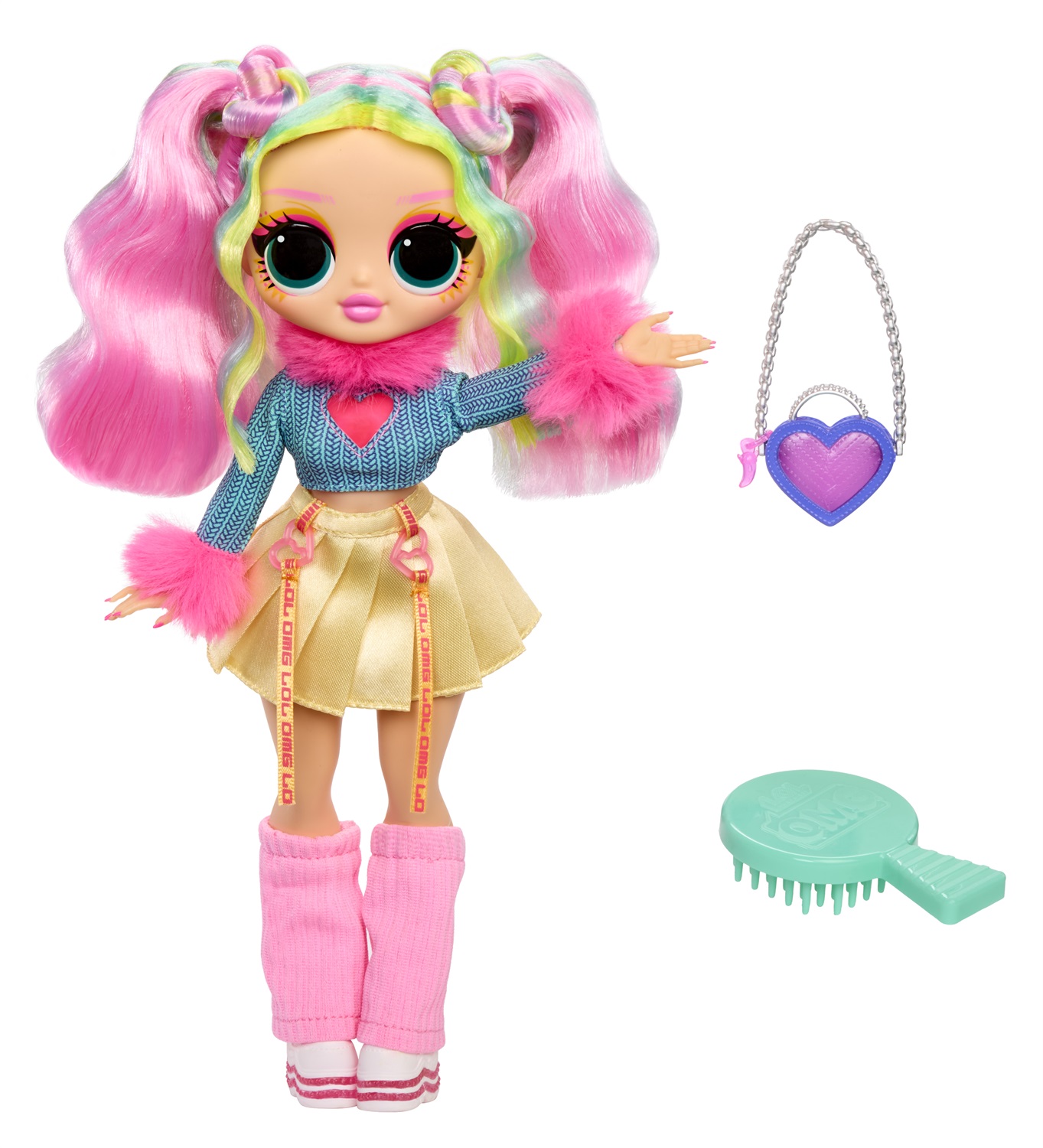 L.O.L. Surprise! OMG Doll Bubblegum D.J. - Bambola Fashion con Abiti e Accessori Collezionabili