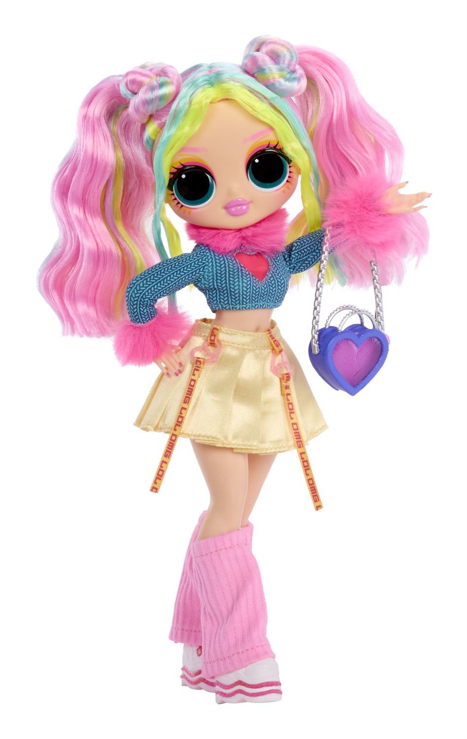 L.O.L. Surprise! OMG Doll Bubblegum D.J. - Bambola Fashion con Abiti e Accessori Collezionabili
