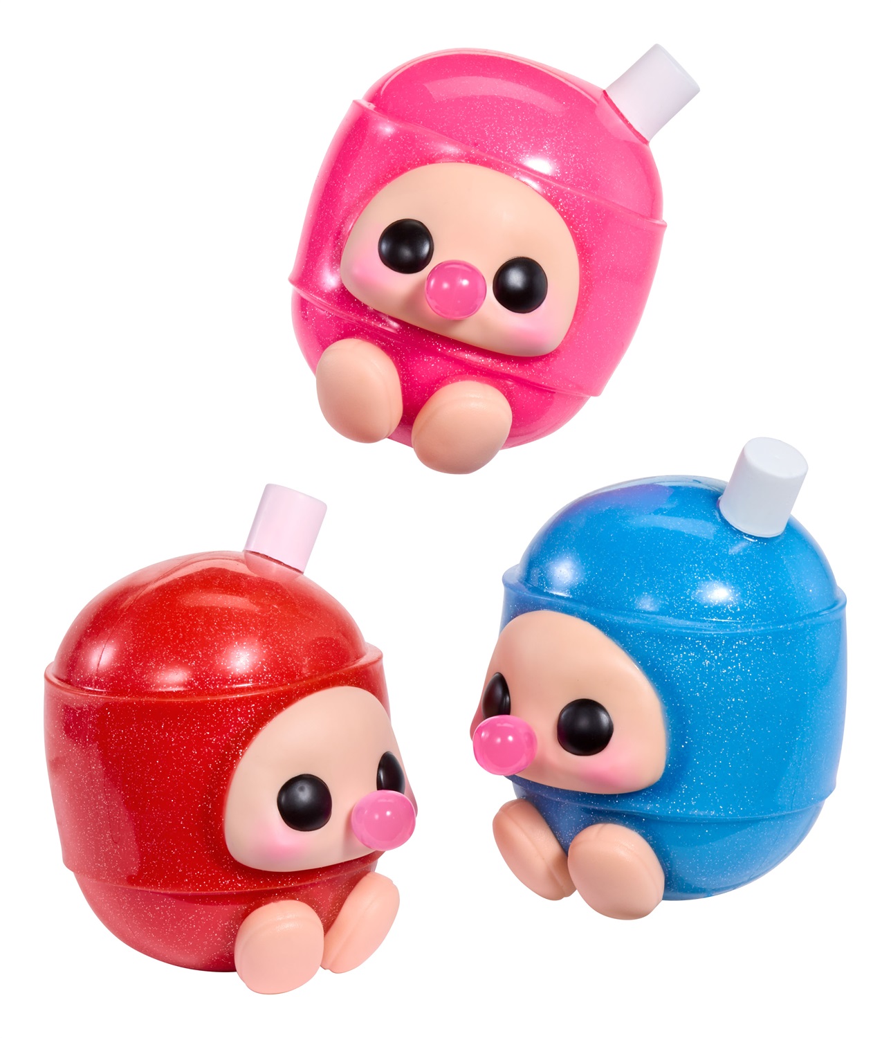 Hyojo Blow Pop - Peluche Morbidi Collezionabili Cherry, Watermelon e Blue Razz per Tutte le Età