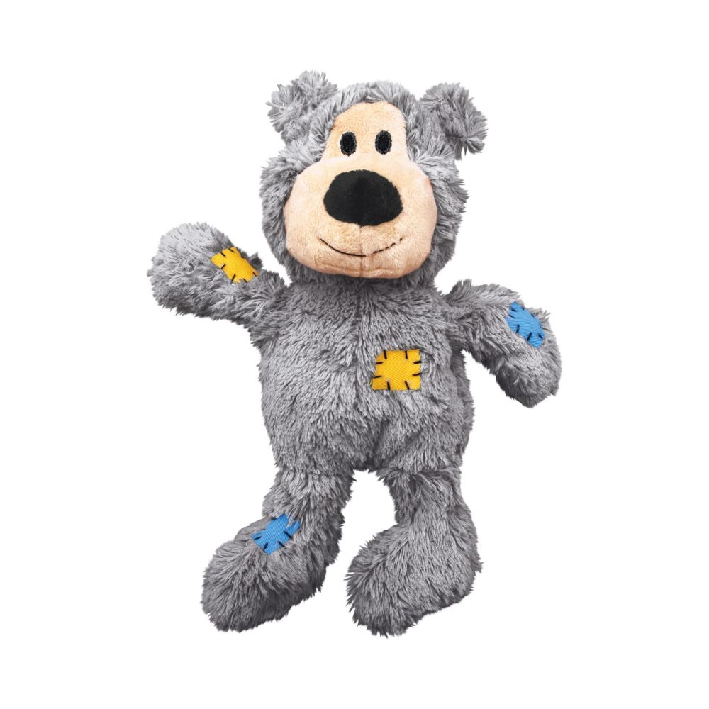KONG WildKnots Bears - Gioco per Cani Extra Large in Peluche Morbido e Resistente