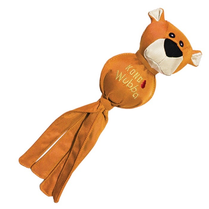 KONG Wubba Ballistic Friends - Gioco Interattivo per Cani - Misura Small - Materiale Resistente in Nylon - Colori Assortiti