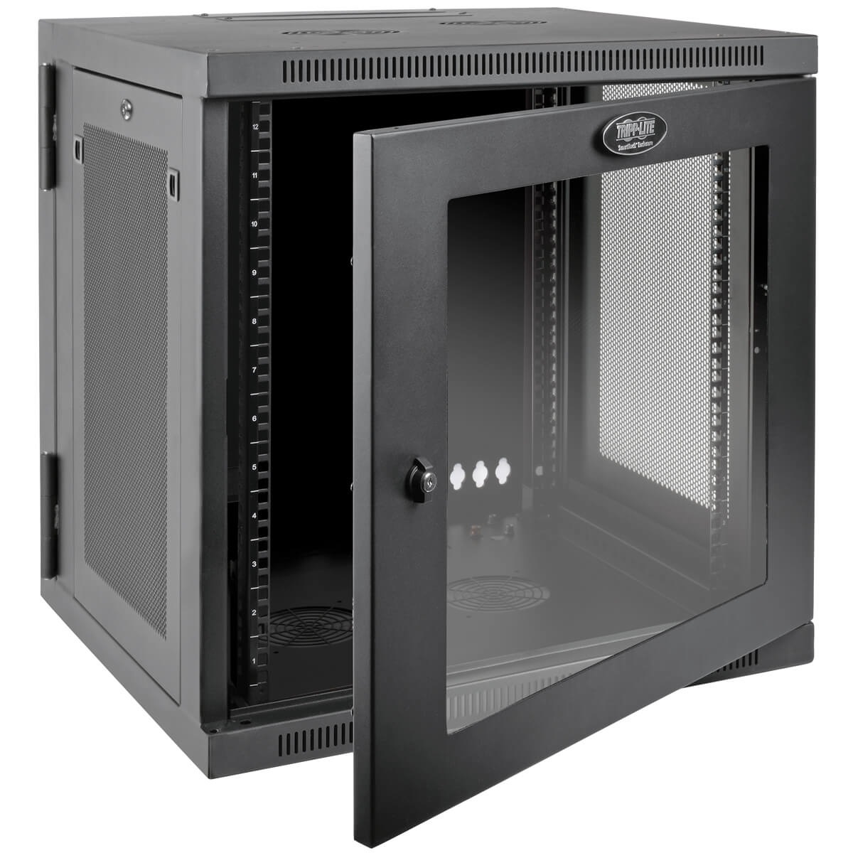 Tripp Lite SRW12USDPG Armadio Rack a Corrente 12U Parete Nero - Dimensioni 600,2x647,7x636,5 mm