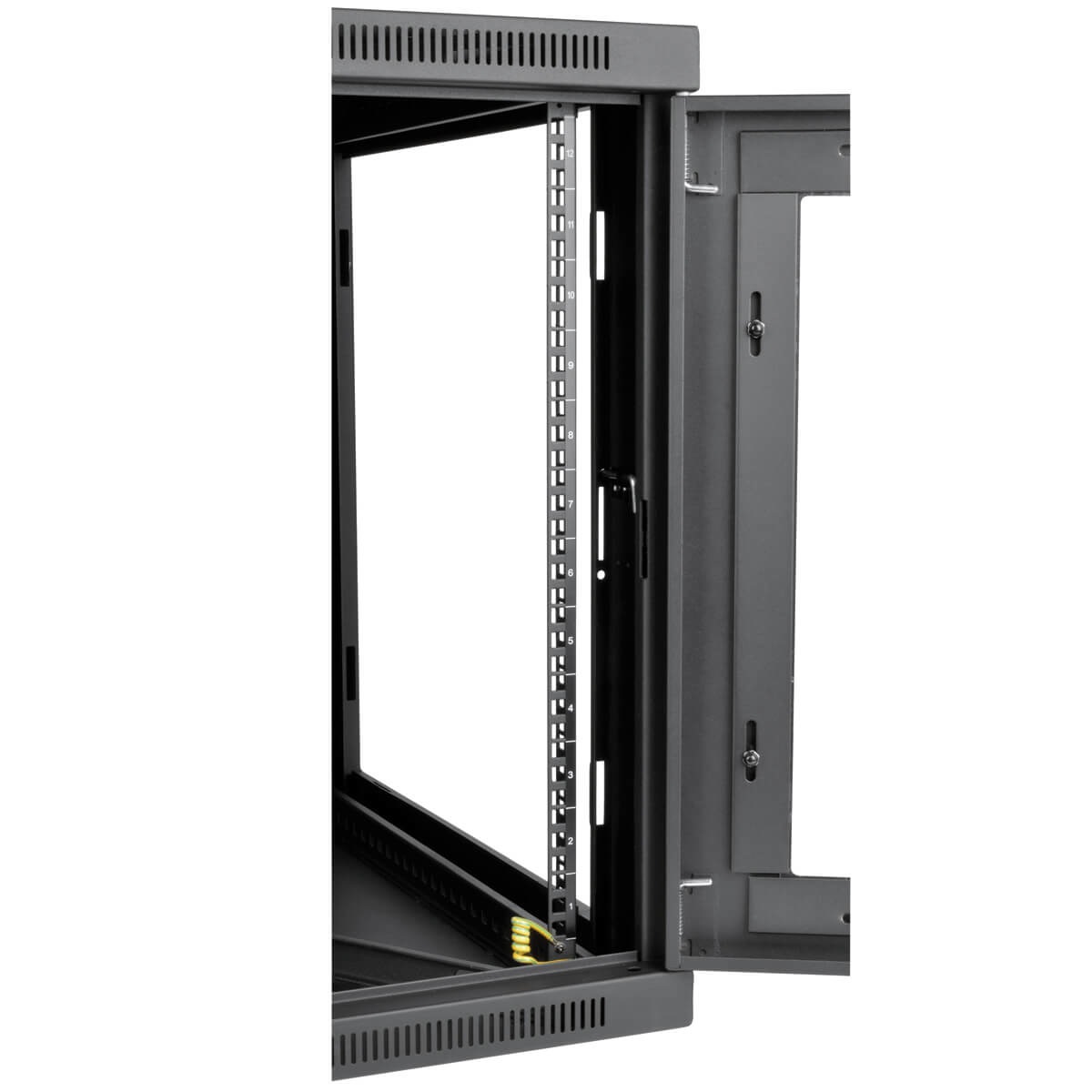 Tripp Lite SRW12USDPG Armadio Rack a Corrente 12U Parete Nero - Dimensioni 600,2x647,7x636,5 mm